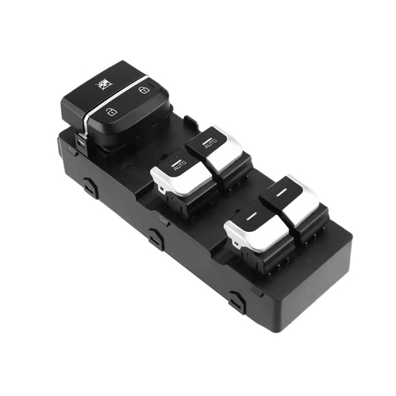 Left Front Power Window Master Switch Button — Kia K5 2016-2020 (93571D4020)