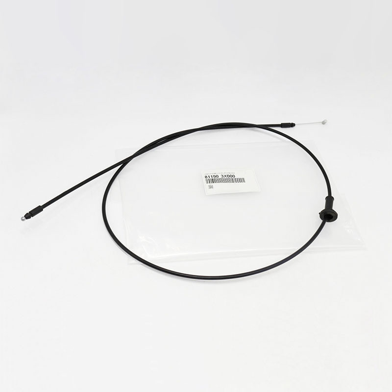 Hood Release Cable — Hyundai (811903X000, OE 81190-3X000)