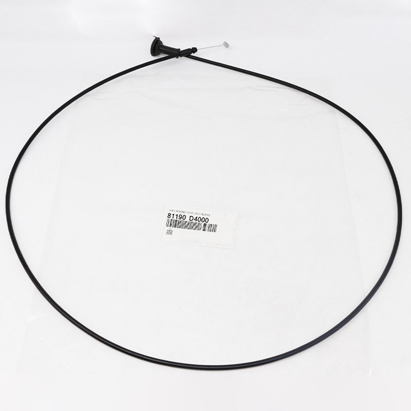 Hood Lock Release Cable Assembly — Kia (81190D4000)