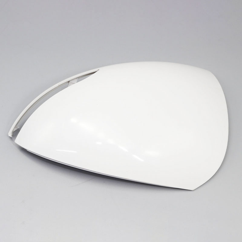 White Left Mirror Housing — Hyundai Sonata 2020-2023 (87616L1000)