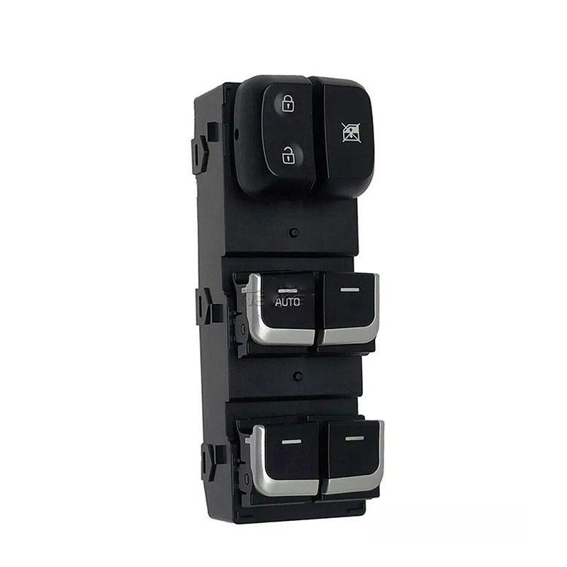 Power Window Master Switch with Auto-Down, Left-Hand Drive — Kia KX3 2019-2022 (93570D8000SA1)