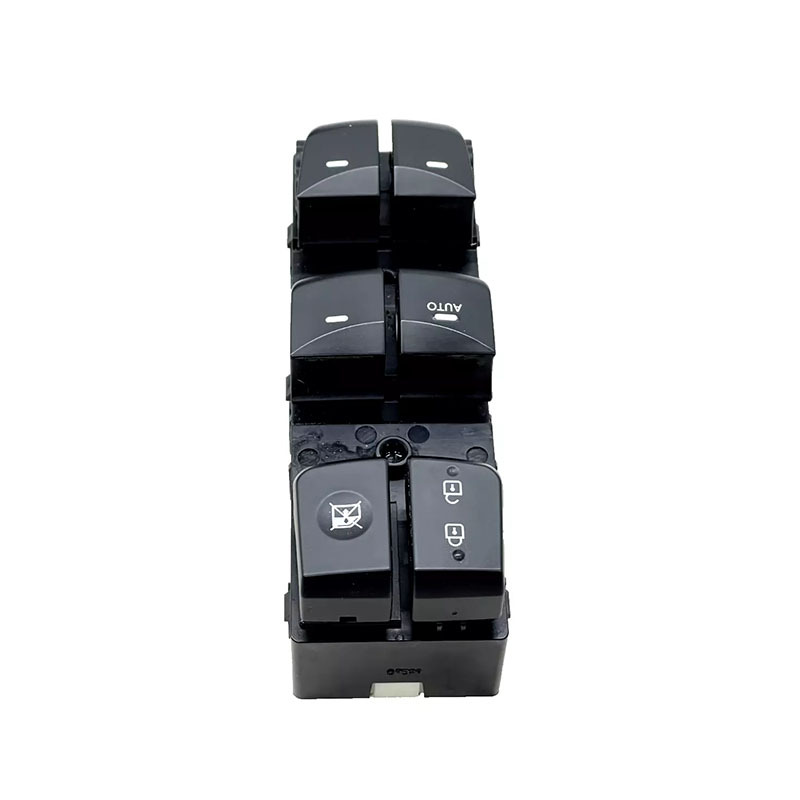 Driver Side Front Window Master Switch Black — 2014-2016 Hyundai Elantra (935703X010RY)
