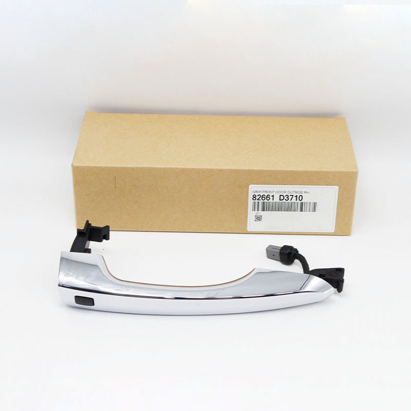 Front Right Exterior Door Handle with Smart Key — Hyundai Tucson 2016-2021 (82661D3710)