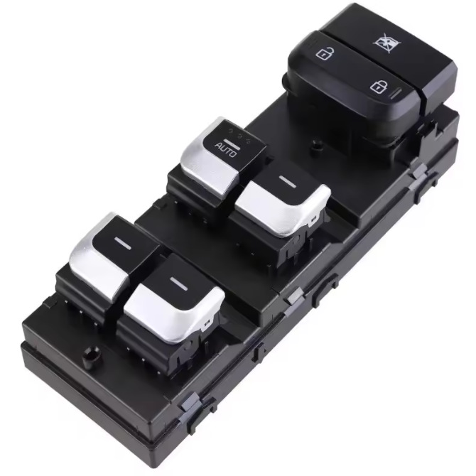 Left Front Power Window Switch — 2017-2021 Kia (93571D9000)