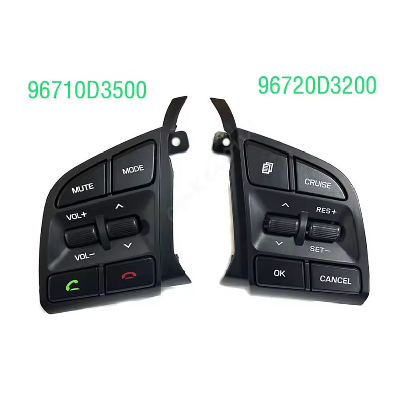 Steering Wheel Cruise Control & Volume Switch — Hyundai Tucson 2015-2019 (96720D3200)