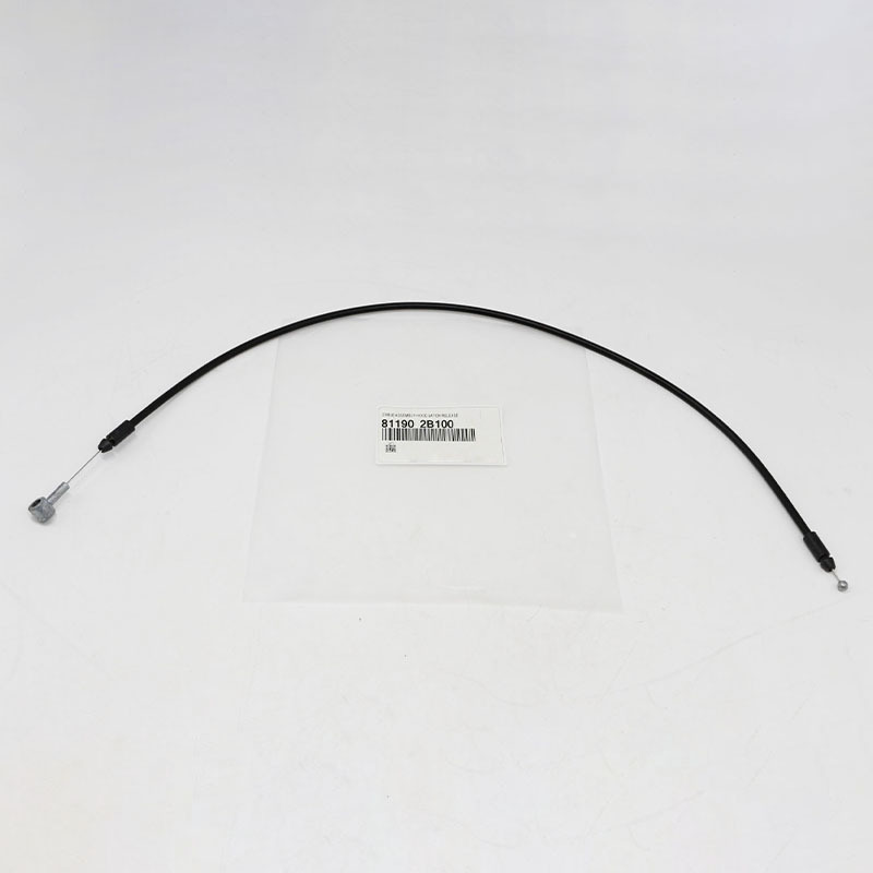 Hood Latch Release Cable Assembly — Hyundai (811902B100, 81190-2B100)