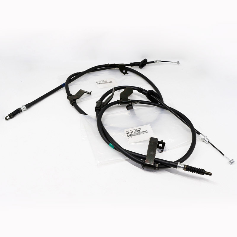 Left Rear Parking Brake Cable — 2005-2009 Hyundai Tucson (597602E200 / 597702E200)