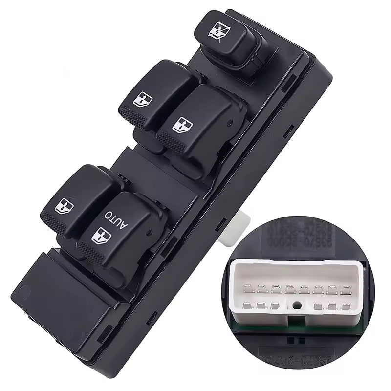 Front Left Master Power Window Switch — Hyundai Elantra 2002-2006 (935702D000)